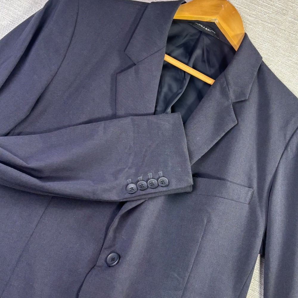 Ministry of Supply Mens Charcoal Gray Stretch Blazer Jacket Size 38
